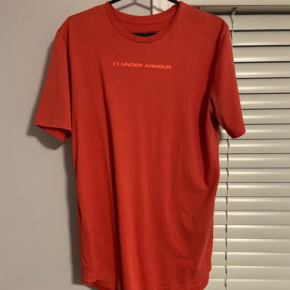 Red/Orange Under Armour T-Shirt